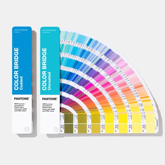 Pantone Color Bridge Guide Set | Coated & Uncoated GP6102A (Latest 2019 Ed.)